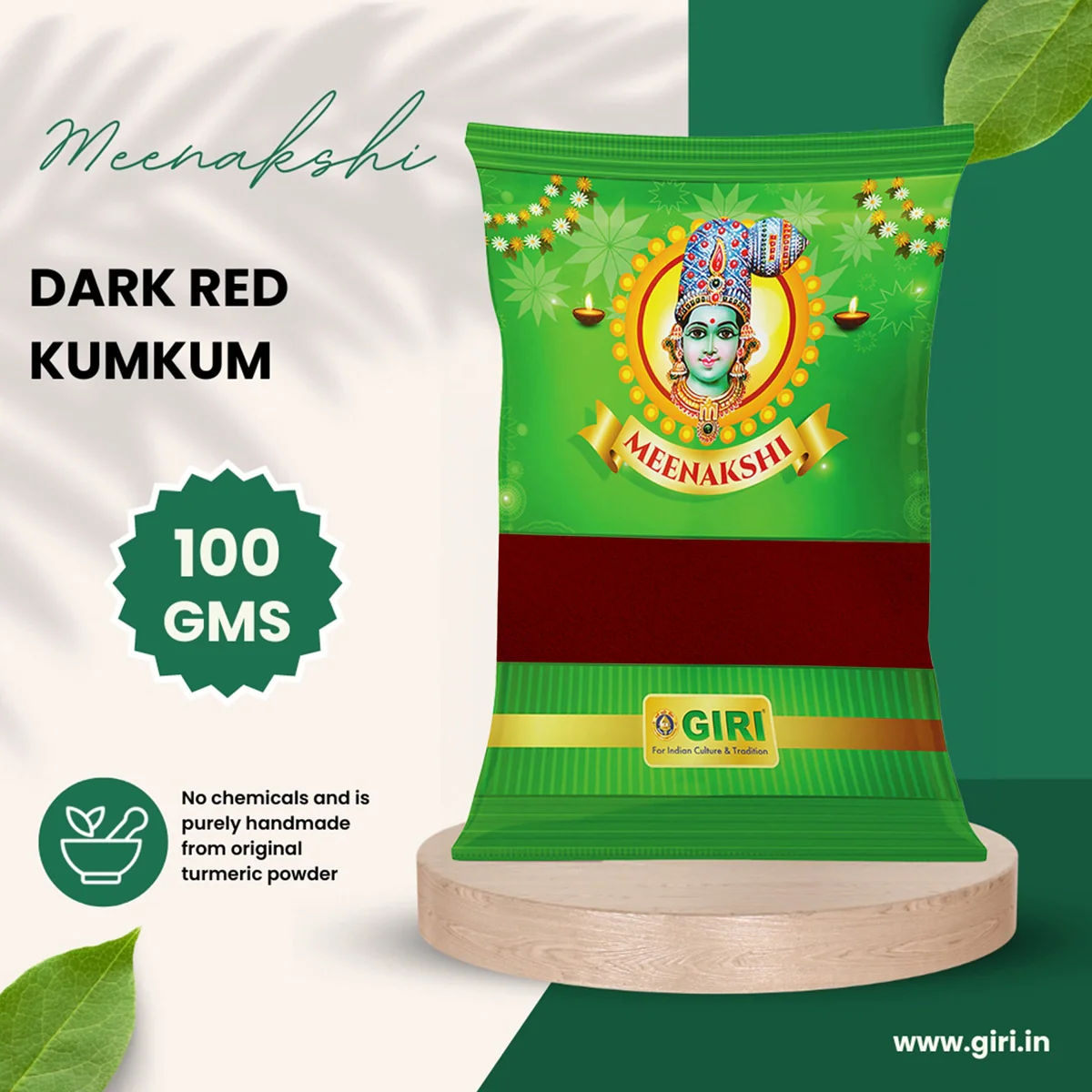 Giri Kumkum | Sindoor/ Kungumam/ Dark Red Colour/ Kumkuma for Pooja - Image 11